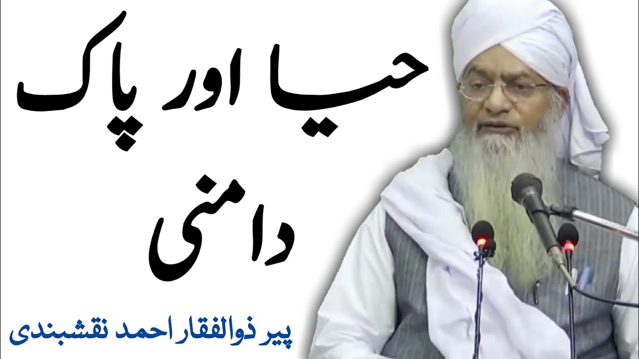 Haya Aur Paak Daamani - Moulana Peer Zulfaqer Ahmed Image