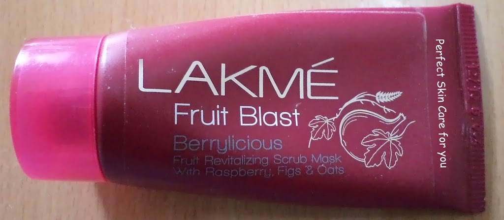 Lakme Fruit Blast Berrylicious Revitalizing Scurb Mask Image