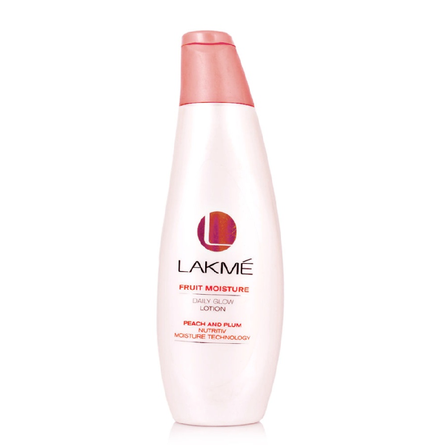 Lakme Fruit Moisture Peach and Plum Daily Glow Moisturiser with Sunscreens Image