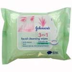 Johnson & Johnson 3 In 1 Facial Wipes Image