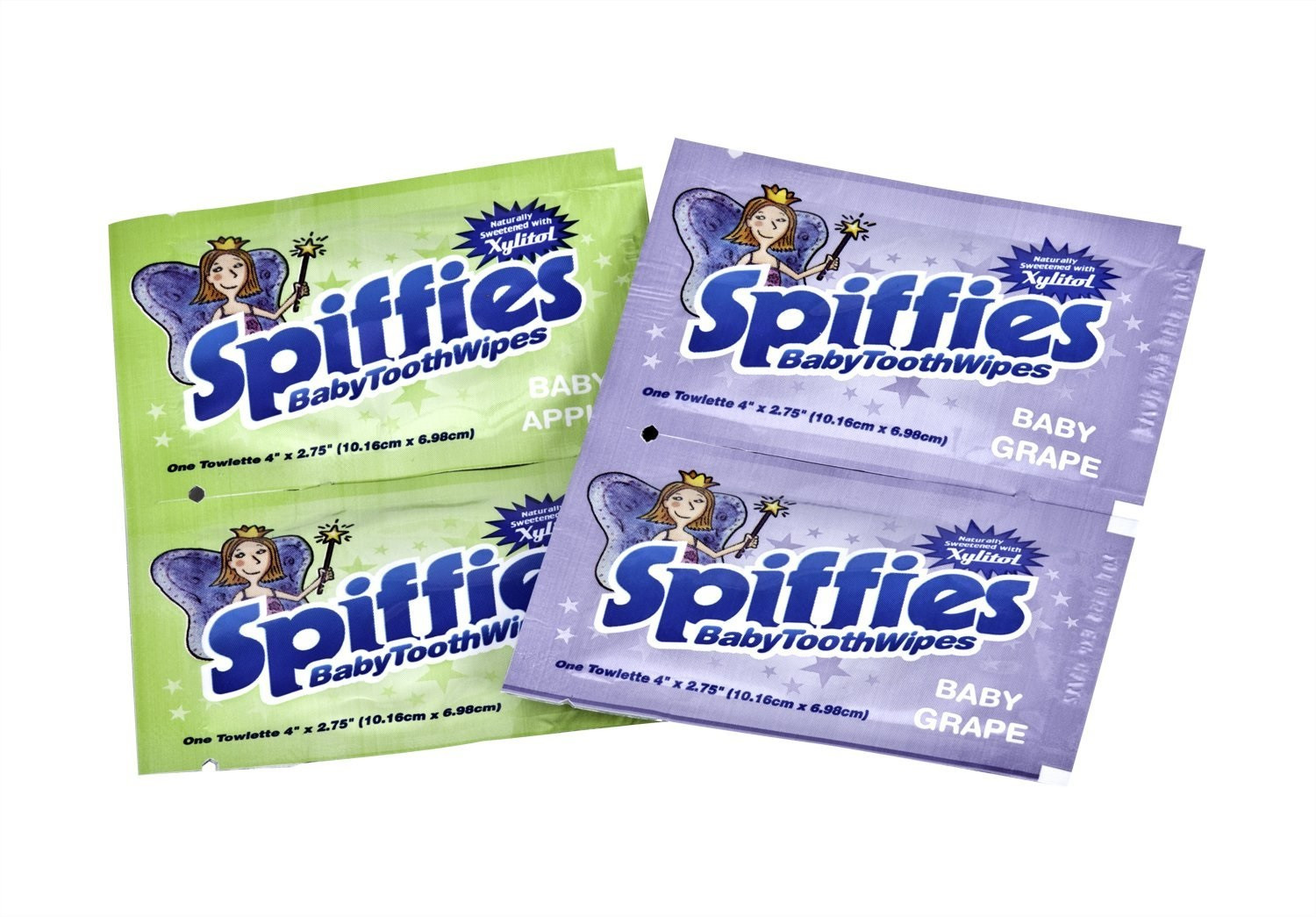 Spiffies Baby Tooth Wipes With Xylitol Image