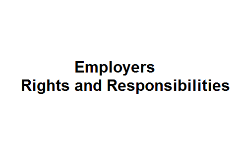 Employers Rights and Responsibilities Image