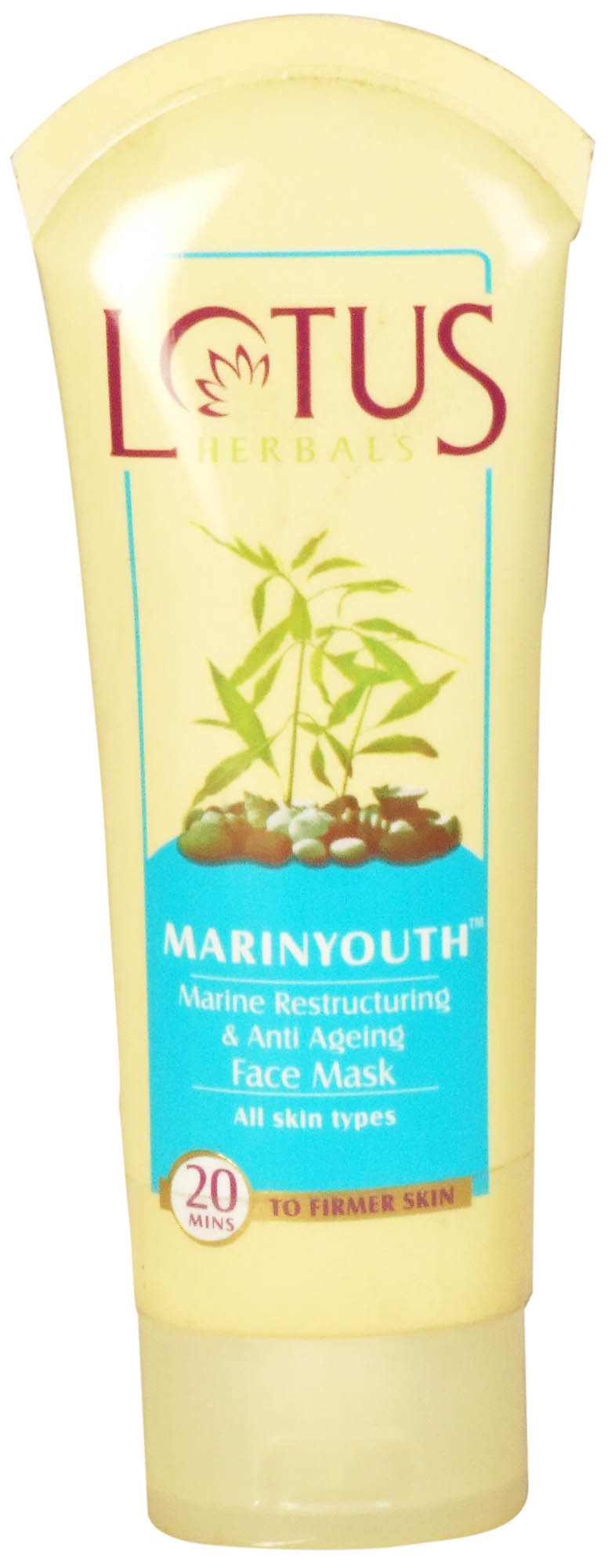 Lotus Marine Restructuring And Anti Ageing Face Mask Image