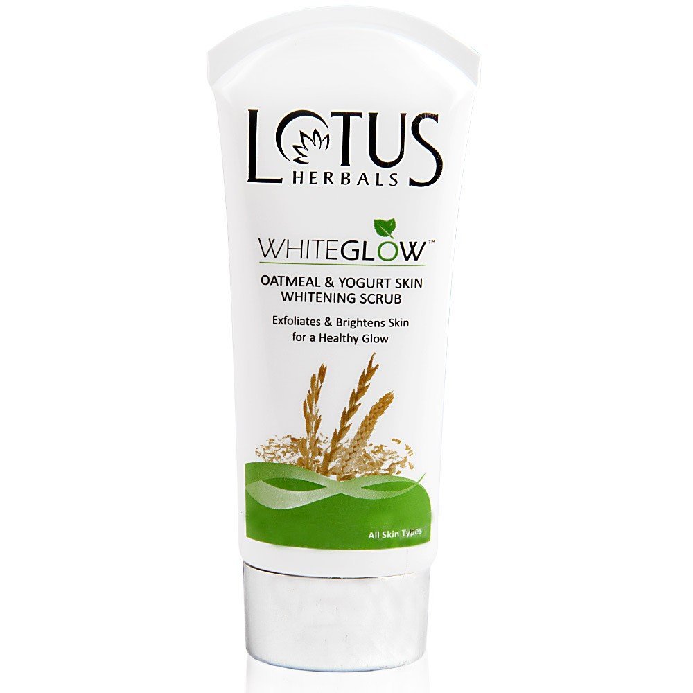 Lotus Whiteglow Oatmeal And Yogurt Skin Whitening Scrub Image