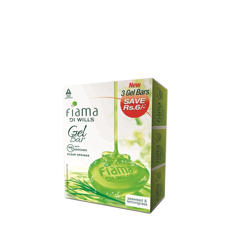 Fiama Di Wills Clear Springs Transparent Soap Image