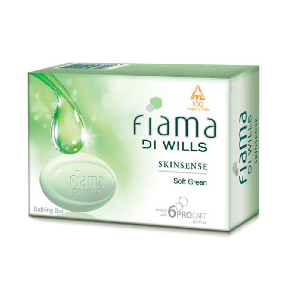 Fiama Di Wills Soft Green Soap Image