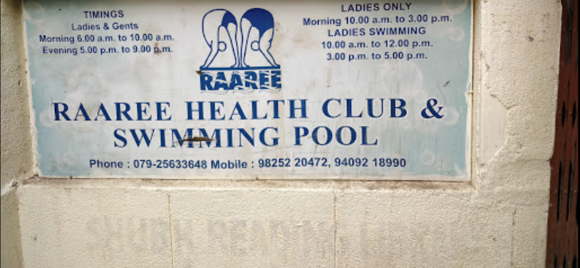 Raaree Health Club and Swimming Pool - Shahibaug - Ahmedabad Image