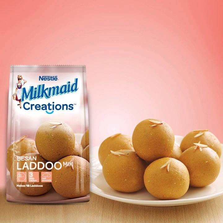 Nestle Milkmaid Creations Besan Laddoo Mix Image