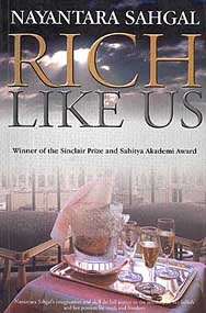 Rich Like Us - Nayantara Sahgal Image