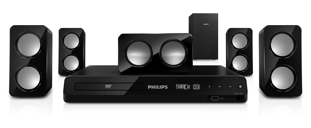 Philips HTS 3532BL/94 Image