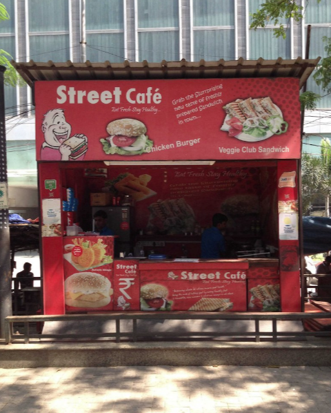 Street Cafe - Salt Lake - Kolkata Image