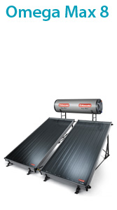 Racold Solar Domestic Water Heater Omega Max 8 Image