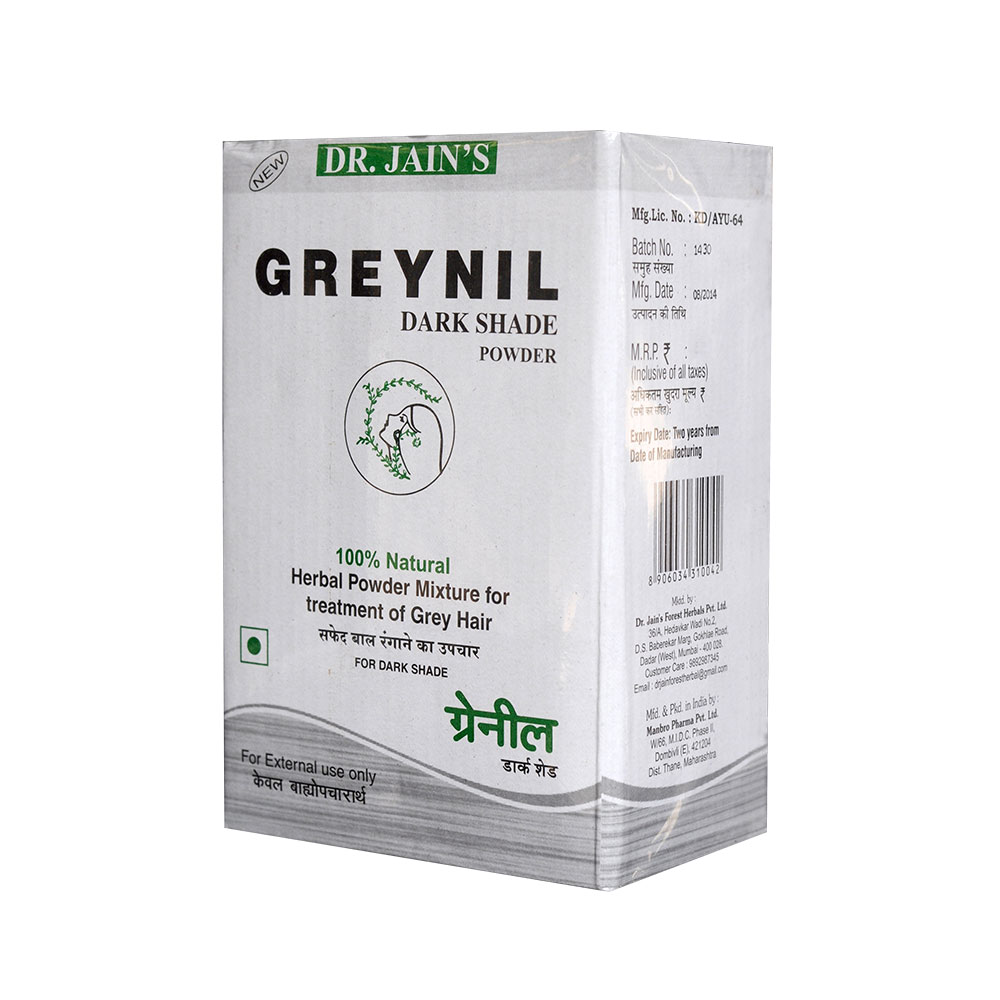 Greynil Herbal Powder for Hair color Image