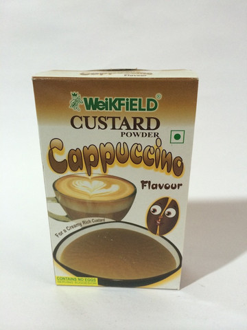 Weikfield Custard Powder - Cappuccino Flavour Image