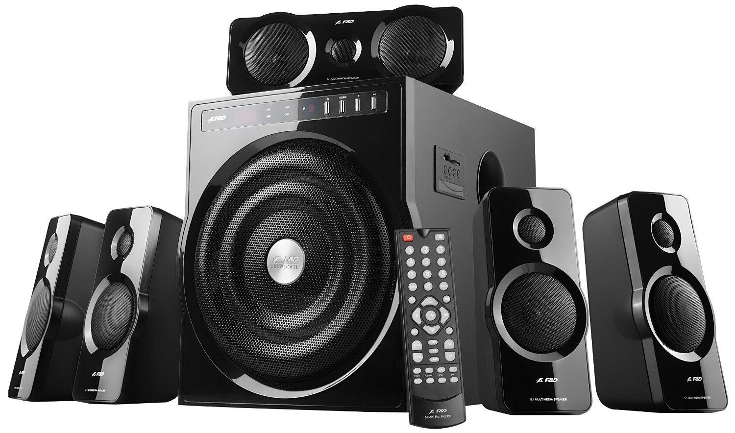 F&D F6000 5.1 5.1 Home Theater Speakers Image