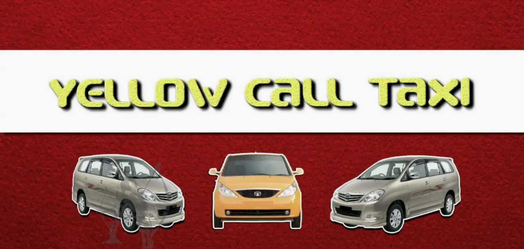 Yellow Call Taxi Image