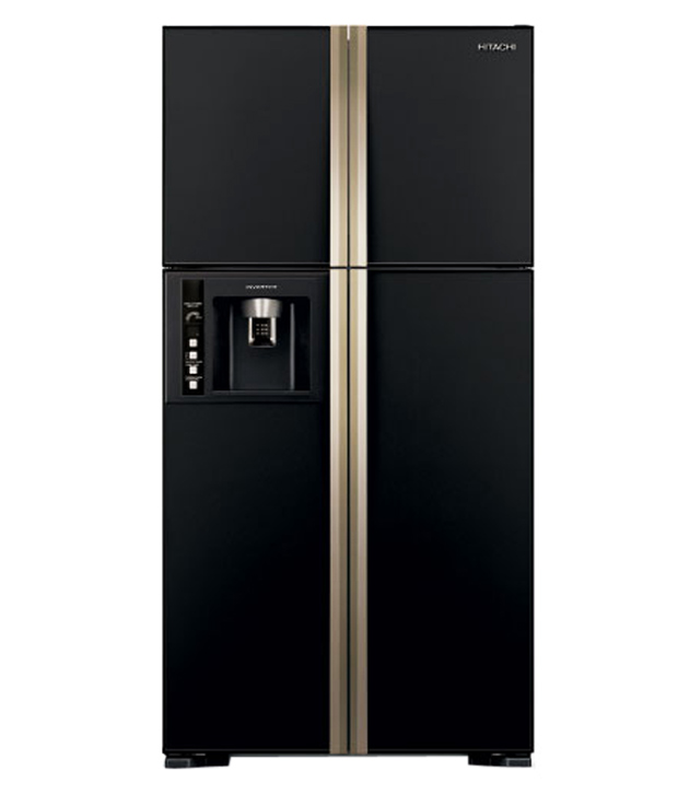 Hitachi Side By Side Door Refrigerator R W660GBK Image