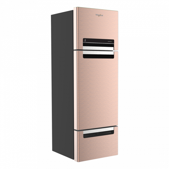 Whirlpool Three Door Refrigerator Protton DLX Real Steel (13409) Image