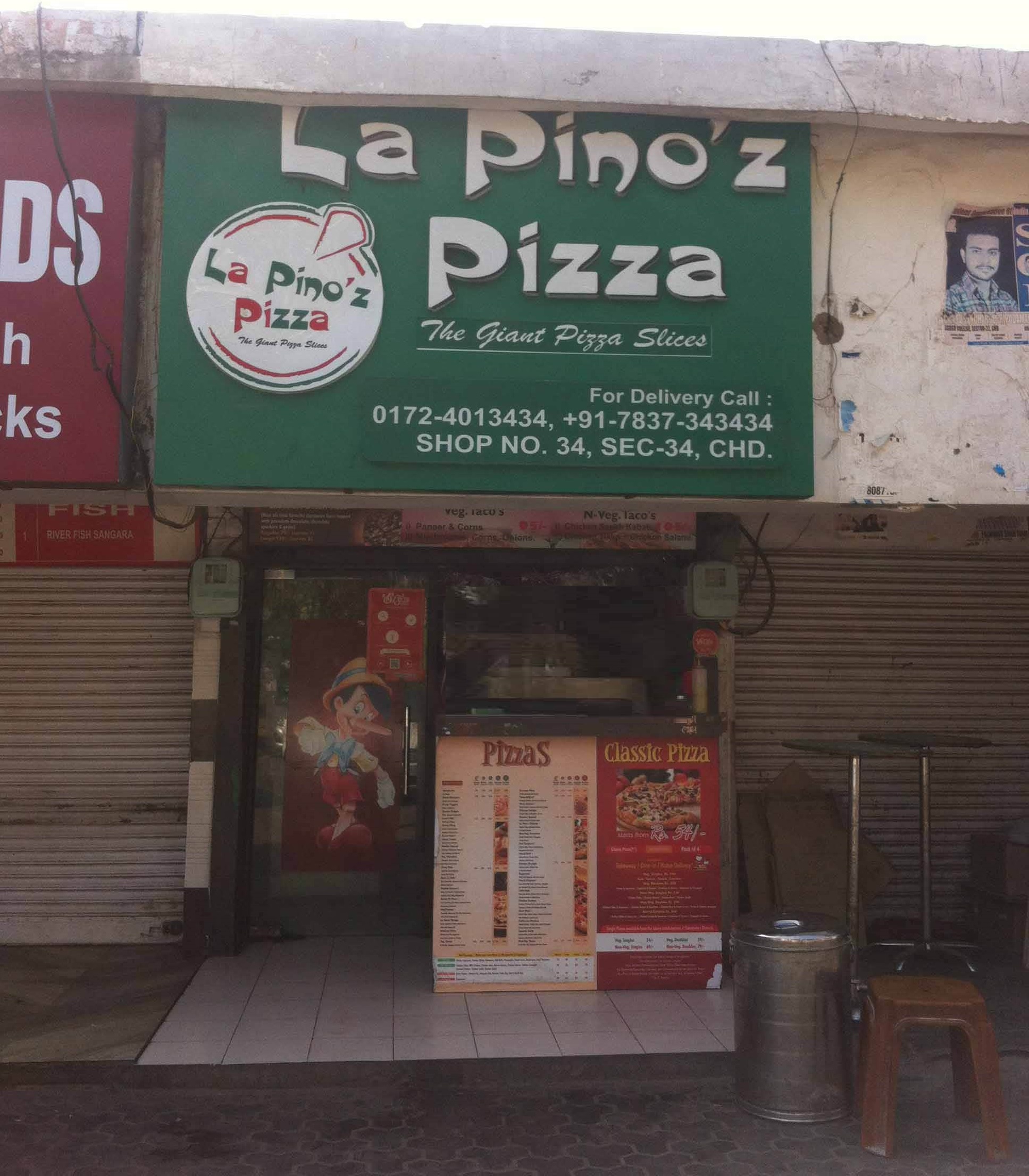 Pinocchio Pizza - Sector 34C - Chandigarh Image