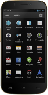 Micromax A300 Canvas Gold Image