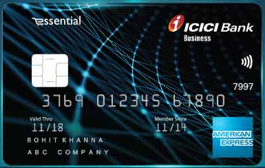 ICICI Bank American Express Credit Card Image