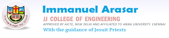 Immanuel Araser J.J. College of Engineering - Kanyakumari Image