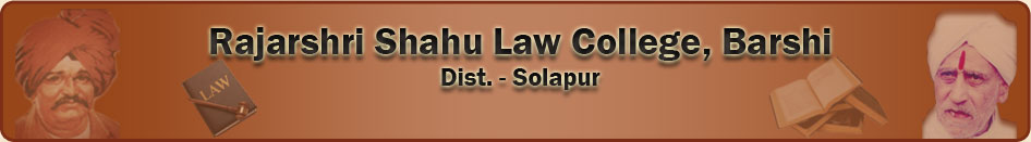 Rajarshi Shahu Law College - Solapur Image