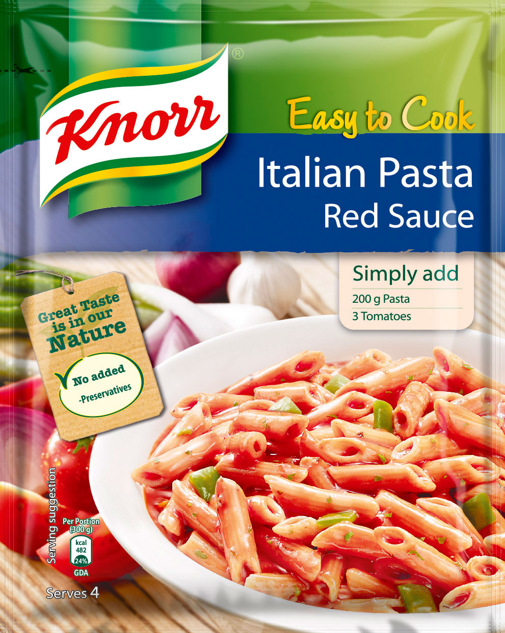 Knorr Italian Pasta Red Sauce Image