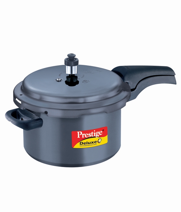 Prestige Deluxe Hard Anodized Pressure Cooker 5 Lt plus Image