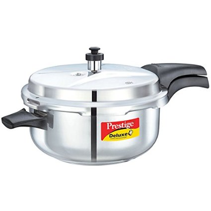 Prestige Deluxe Plus Stainless Steel Deep Pressure Pan Image