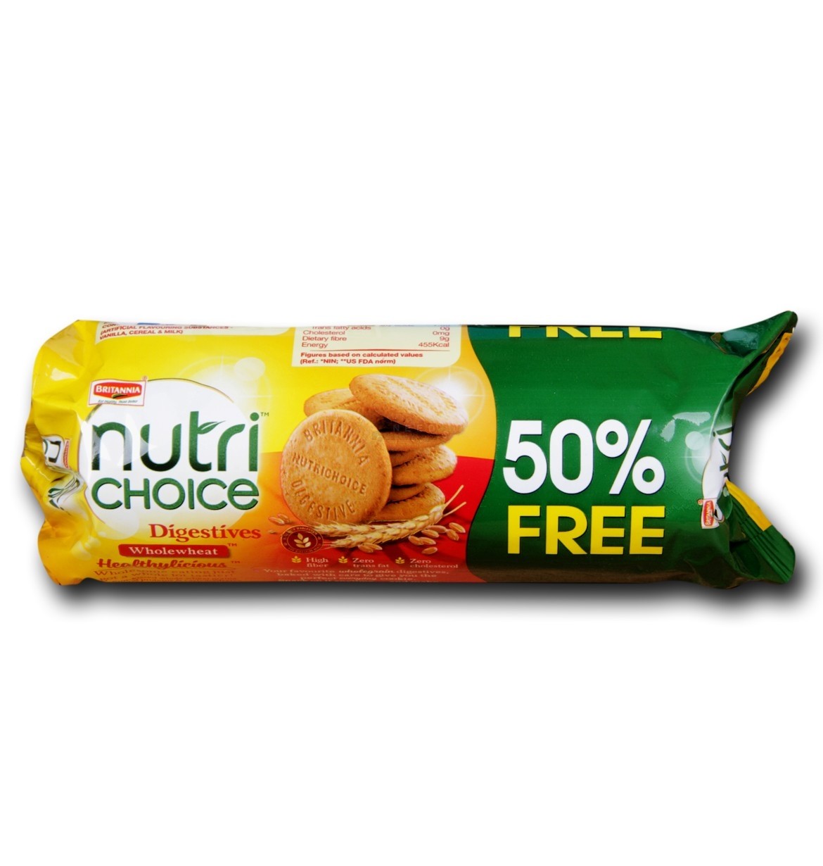 Britannia Nutri Choice Cookies Biscuits Image