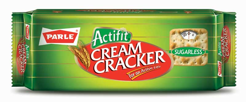 Parle Sugarless Actifit Cream Cracker Image