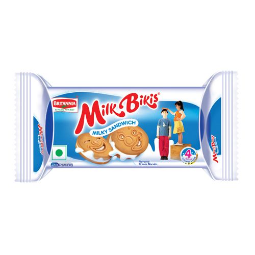 Britannia Biscuits Milk Bikis Milk Cream Image