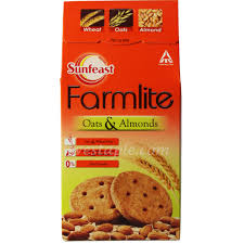 Sunfeast Farmlite Biscuit Oats & Almonds Image