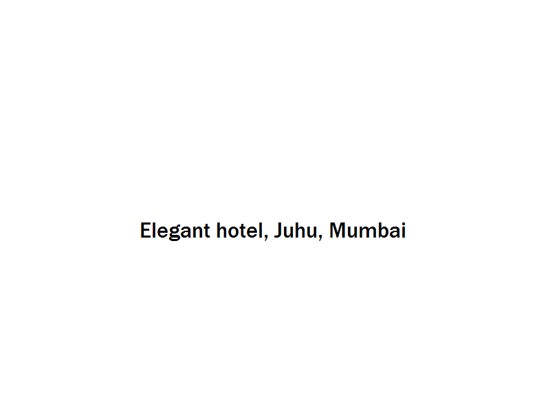 Elegant hotel - Juhu - Mumbai Image