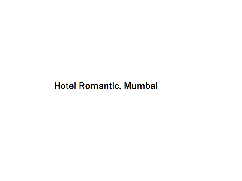 Romantic - Mumbai Image