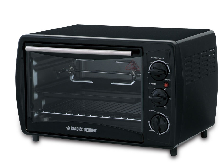 Black And Decker 19 Ltr. Toaster Oven With Rotisserie TRO 2000R Image