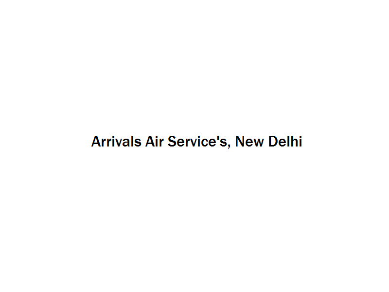 Arrivals Air Service'S - New Delhi Image