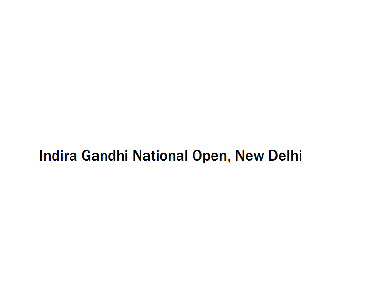 Indira Gandhi National Open - New Delhi Image