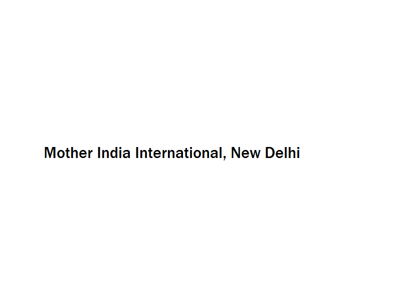 Mother India International - New Delhi Image