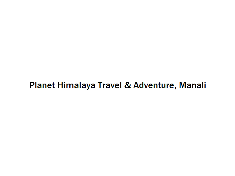 Planet Himalaya Travel & Adventure - Manali Image