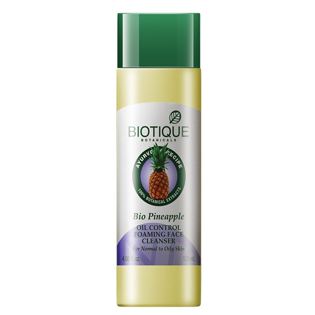 Biotique Bio Pineapple Oil Control Foaming Face Cleanser Image