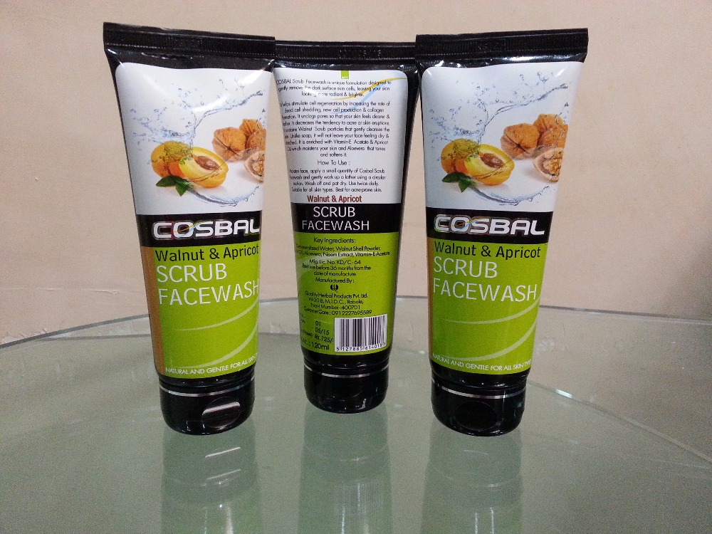 Cosbal Walnut Scrub Face Wash Image