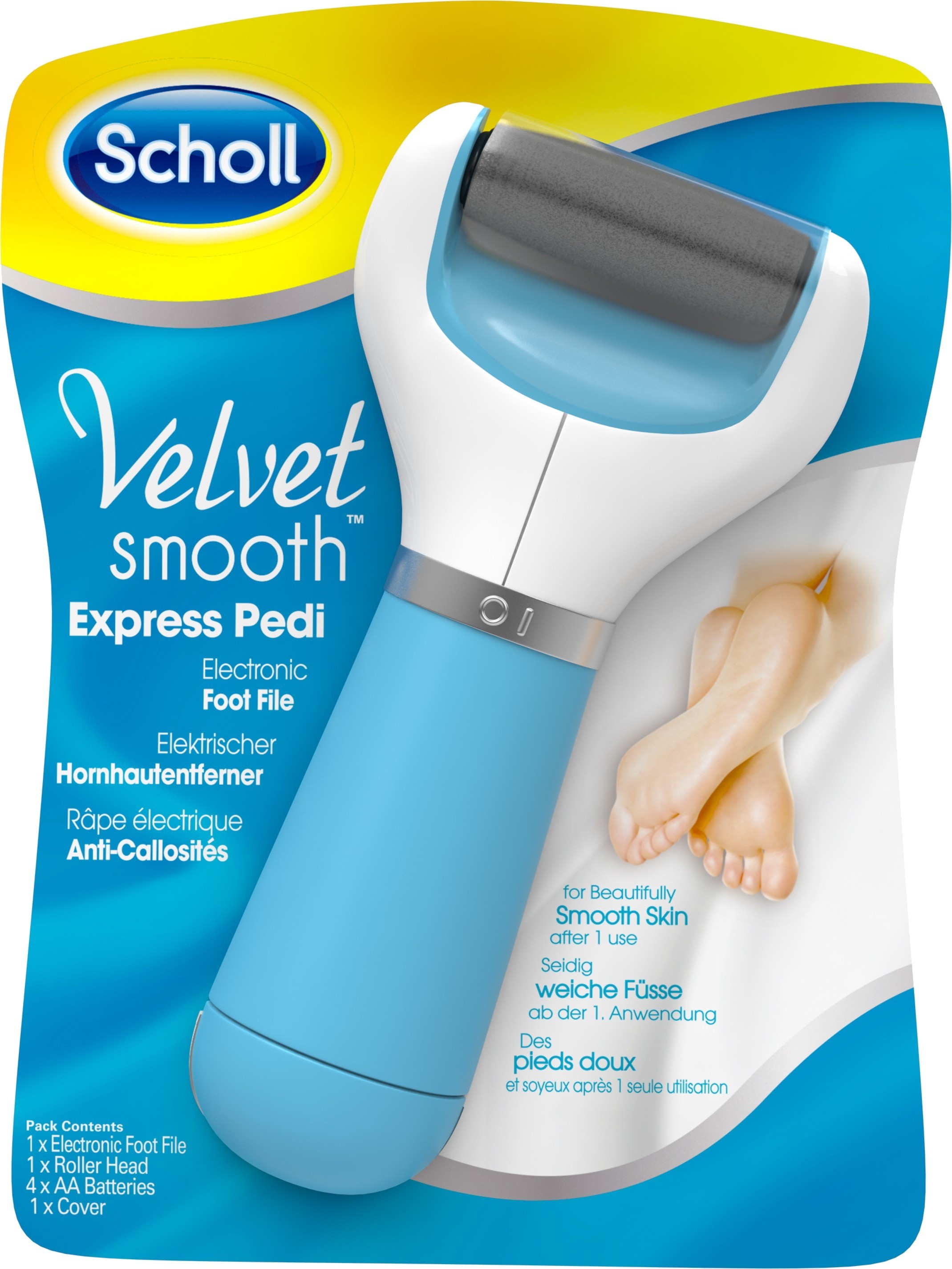 Scholl Velvet Smooth Express Pedi Electronic Foot File Image