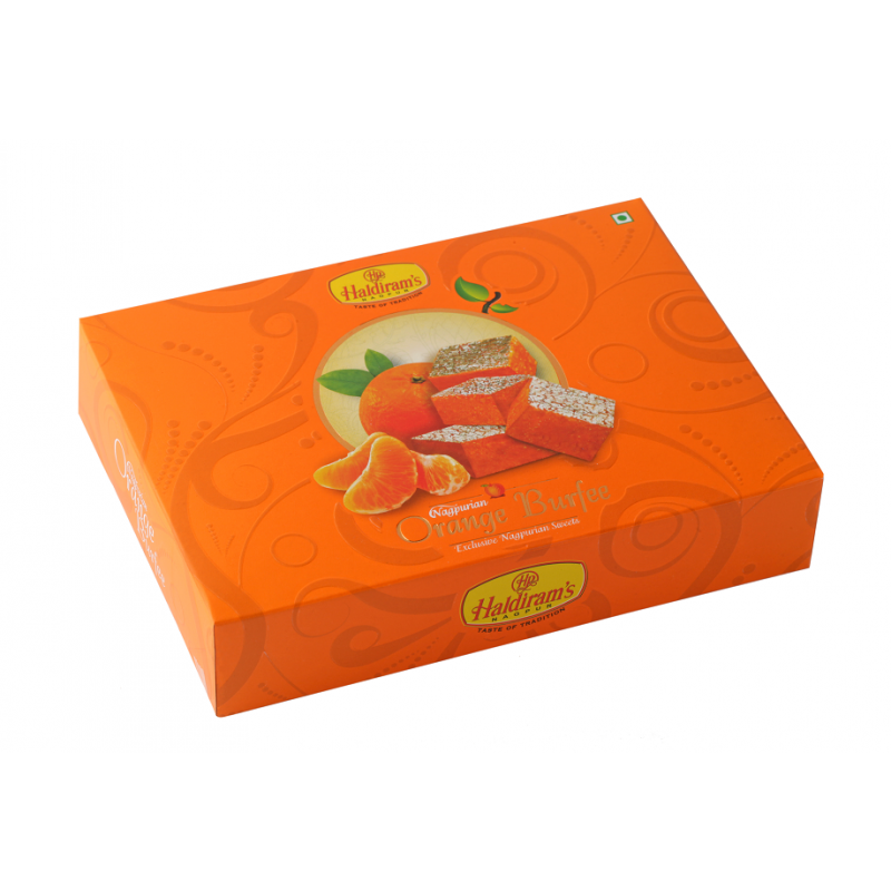 Haldiram's Nagpur Orange Burfi Image