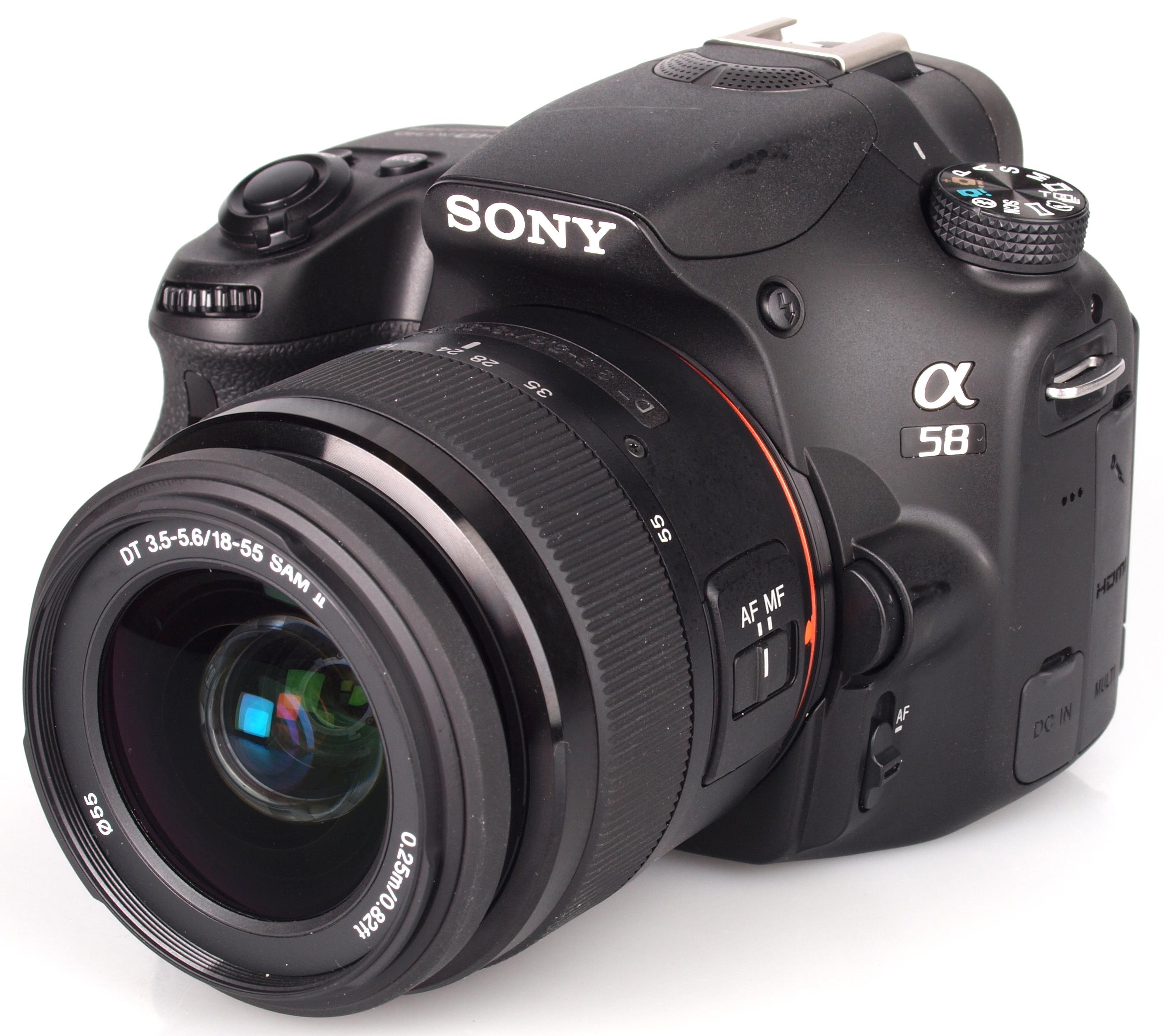 Sony Alpha SLT-A58M Image