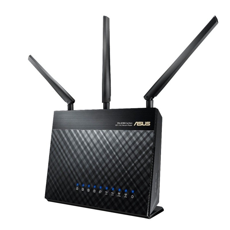 Asus DSL-AC68U Dual Band Wireless AC1900 VDSL / ADSL Modem Router Image