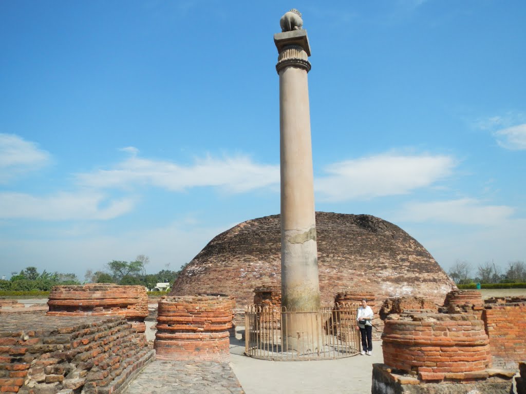 Ashoka Pillar - Allahabad Image