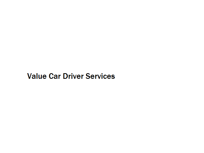 Value Car Driver Services Image