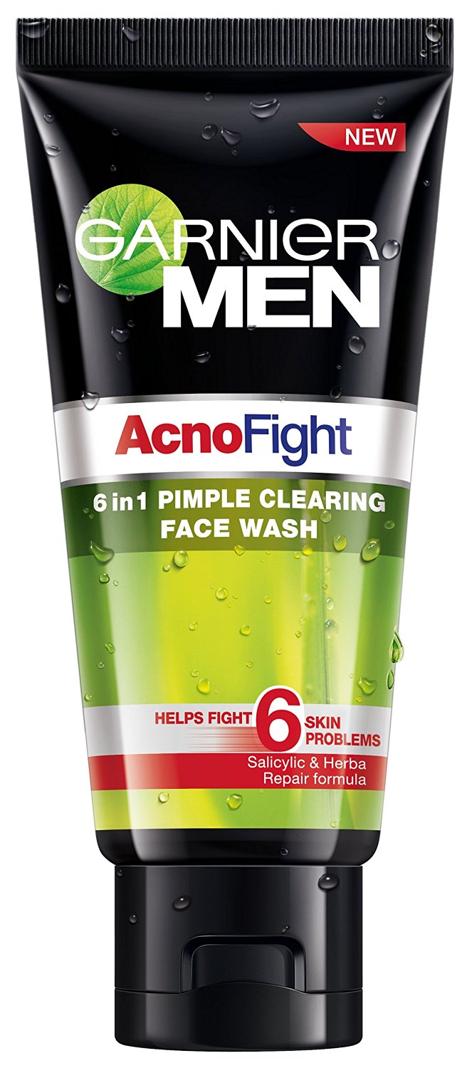 Garnier Men Acno Fight 6 in1 Pimple Clearing Face Wash Image